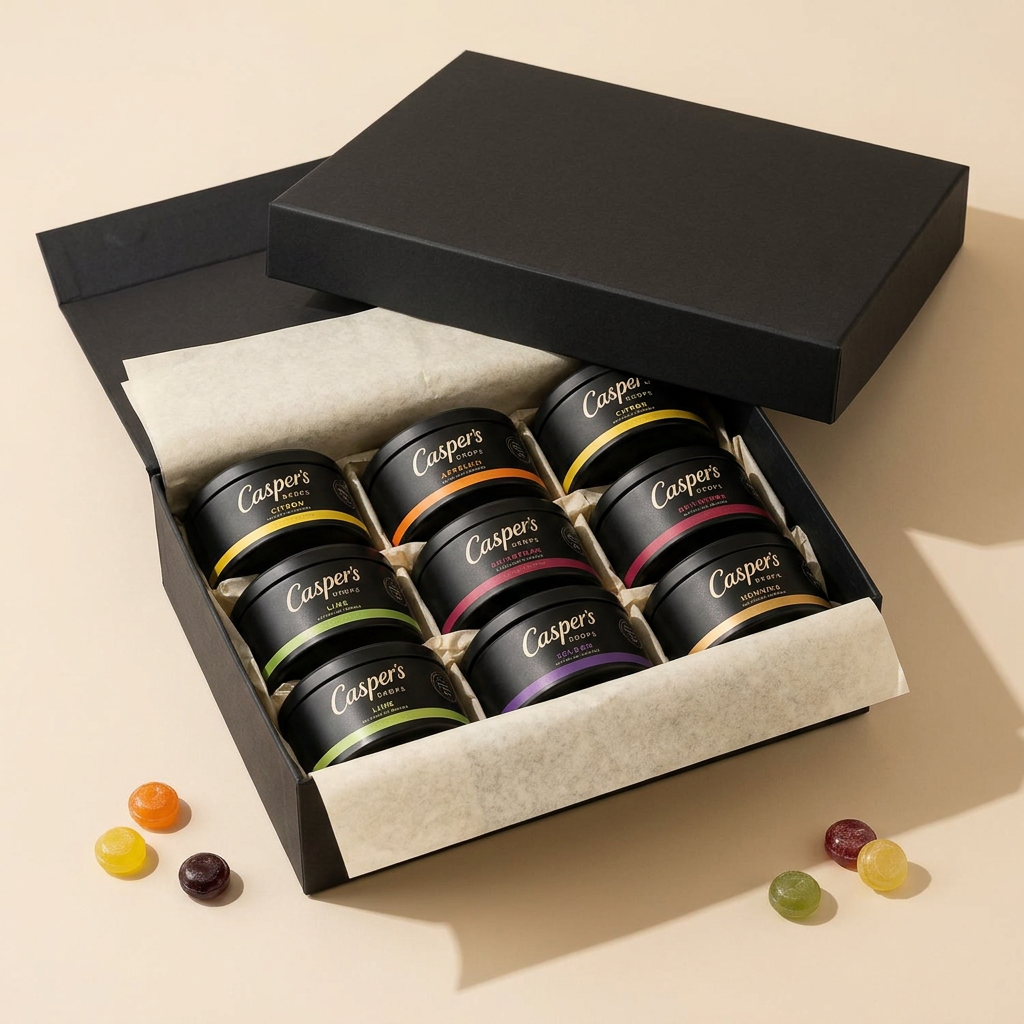 Bestseller Box med Casper’s Drops bøtter